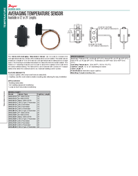 Thumbnail of document Data Sheet - AVG Averaging Temperature Sensor